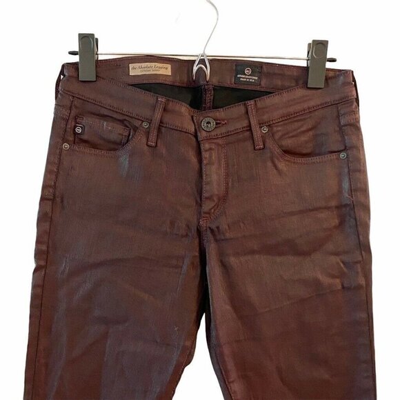 Adriano Goldschmied AG The Ultimate Leggings Purple 28 - Picture 5 of 9